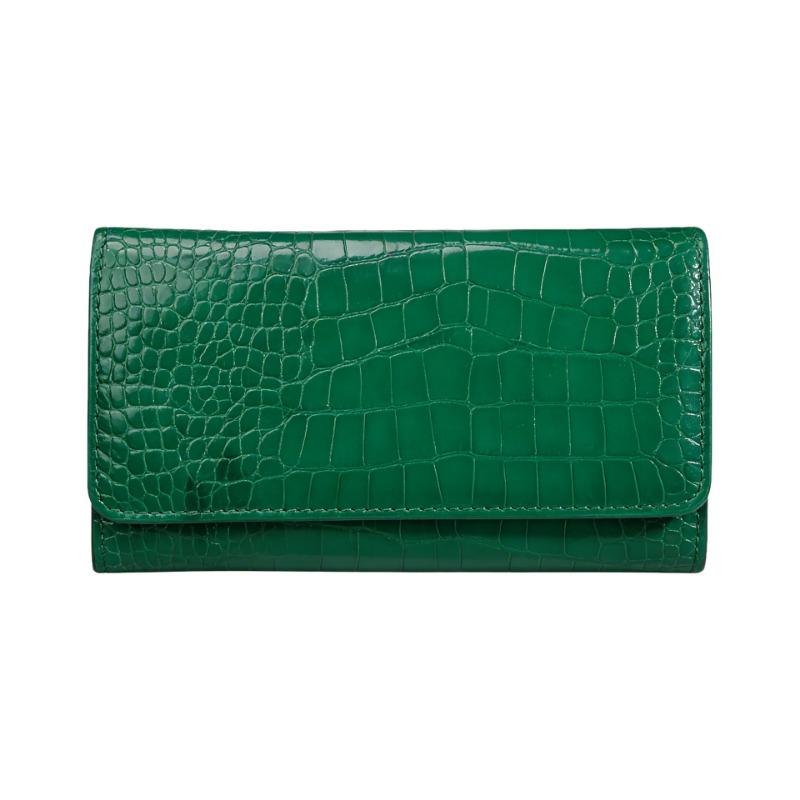 Luxury Crocodile Pattern Long Wallet for Women Large Capacity Clutch Purse Multi Card Holder Phone Wallet Fashion Lady Handbag