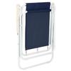 Chaise pliante de camping de plage SPRINGOS - bleu foncé - Acier thermolaqué - Polyester - 52x59x80 cm