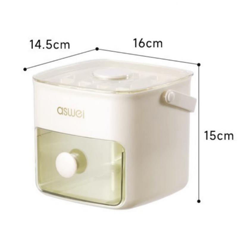 Ice Mold Ice Maker Machine with Easy-press Lid Ice Box Large Capacity Storage Containers Household Mould Kitchen Accessories