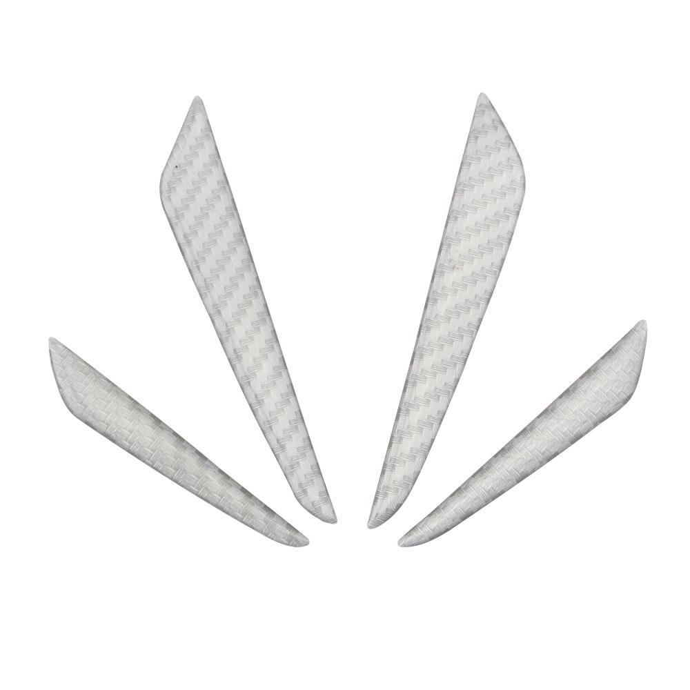 Car Door Anti-Collision Strip Body Stickers 4Pcs Door Decorative Scratch-Resistant Sticker Modified Universal Doors Protector