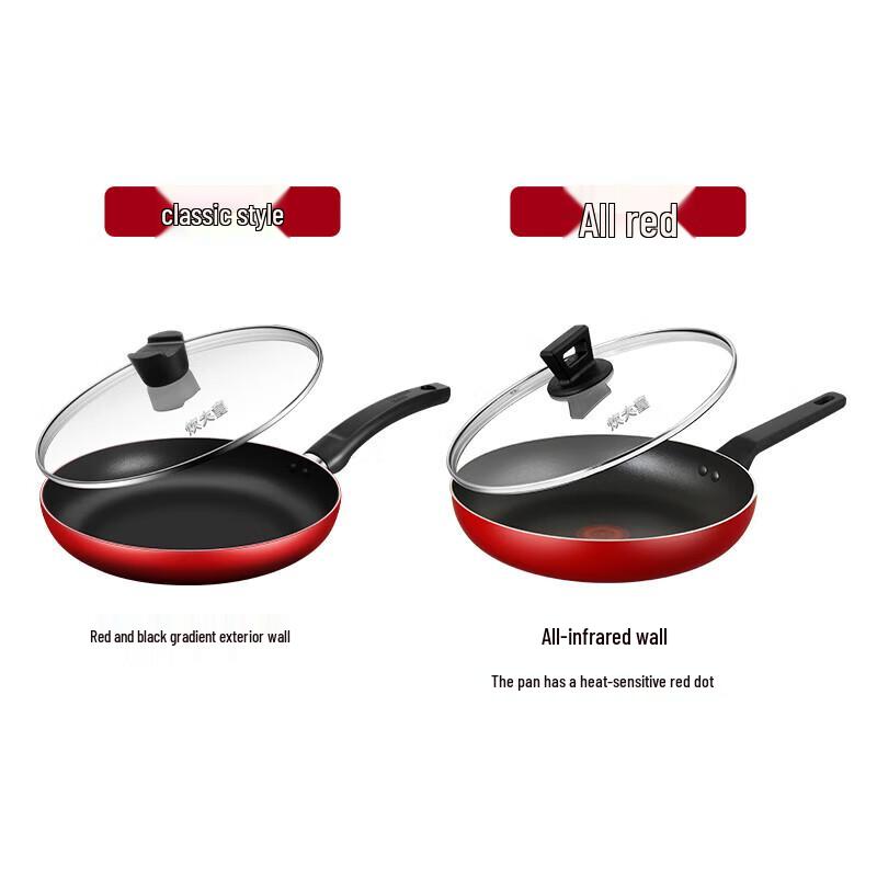 

Chui Da Huang 28cm China Red Frying Pan