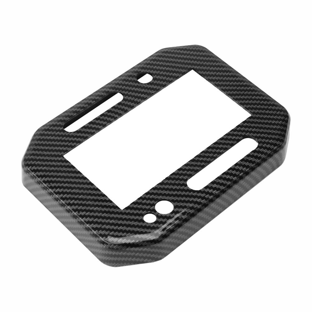 

ABS Meter Cover Carbon Black Meter Cover Instrument Protection Carbon Fiber Black Fit For Honda ADV160 High-Strength Material China Mainland