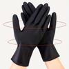 100-1pcs Heavy Duty Orange Nitrile Disposable Gloves with Diamond Textured Grip for Industrial and Mechanic Safety
