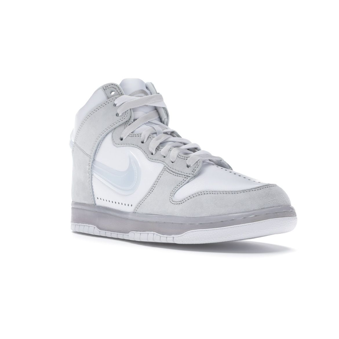 Nike Кроссовки унисекс Slam Jam x Dunk High White Platinum Clear
