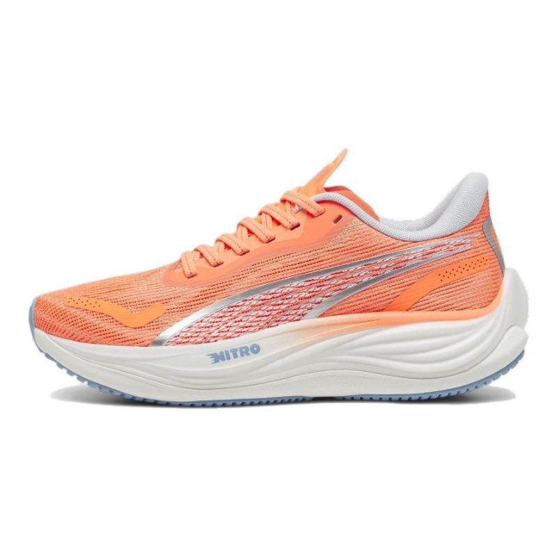 PUMA Velocity NITRO 3 Women Comfort Cushioned Anti-slip Wear-resistant Low Top Casual Running Shoes Orange 377749-06 35.5