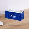 1:30 Scale Shipping Container Business Card Organizer Desk Stationery Storage Box Office Decor Pen Holder Creative Gift Ornament