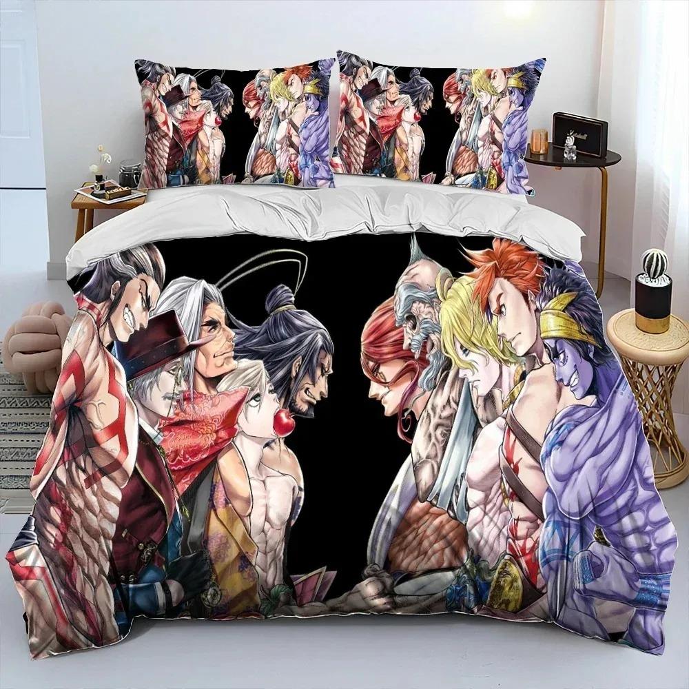 3D Anime,Record of Ragnarok,Cartoon Comforter Bedding Set,Duvet Cover Bed Set Quilt Cover Pillowcase,king Queen Size Bedding Set