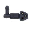 Car Dual Holes Windshield Washer Nozzle Wiper Water Spra Car Windshield Wiper Washer for Spray Nozzle Fits 2Pcs Most Car Models