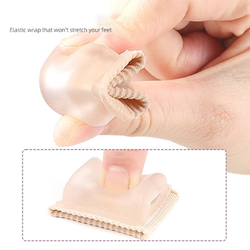 Flexible Toe Separator Elastic Corrector With Elastic Support Soft Nylon Blend Materials For Day Foot Comfortable