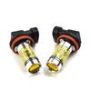Bulbs Fog Light Yellow 100W 1500LM 2pcs 4300K Accessory