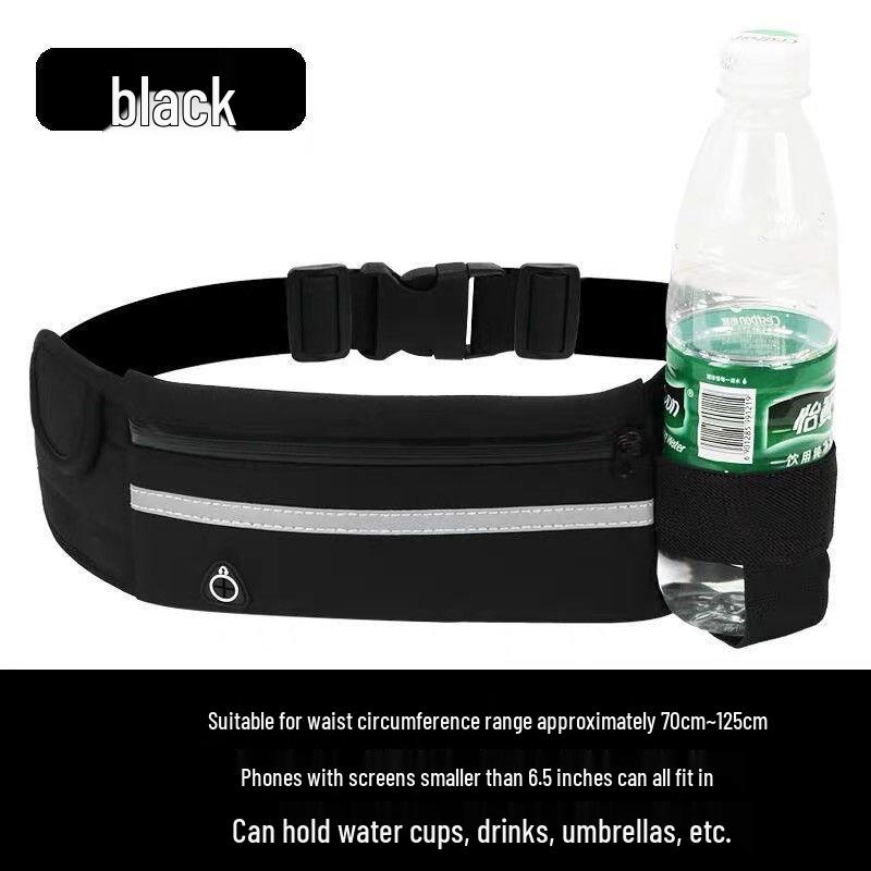 Multifunktionale Diebstahlsichere Lauf-Hüfttasche mit Wasserflaschenhalter für Männer & Frauen