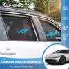Magnetischer Sonnenschutz für KIA EV6 CV 2022 2023 2024 Frontscheibe UV-Schutz Autofenster Vorhang
