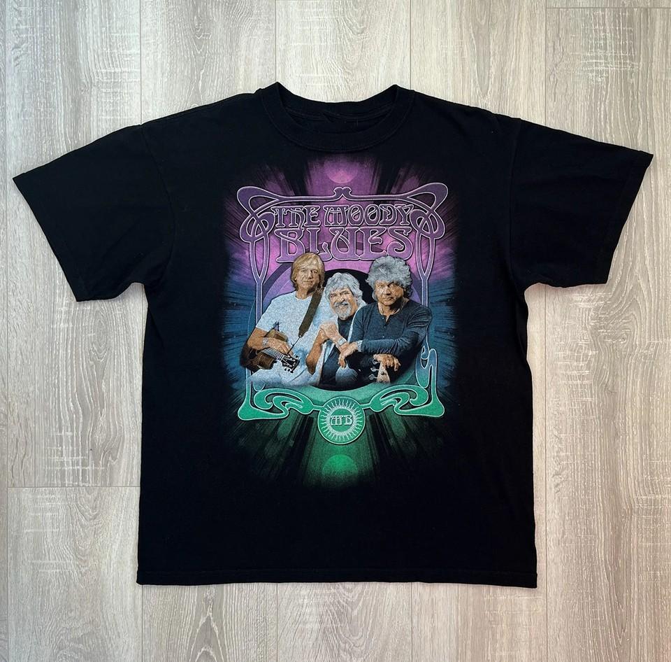 Live Concert Members The Moody Blues Shirt Black Unisex S-5XL E1683 XL
