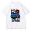 Initial D T Shirt Japanese Anime Graphic Funny Harajuku Manga T Shirt Fashion Casual Short Sleeve T Shirt Summer Men's T-shirt