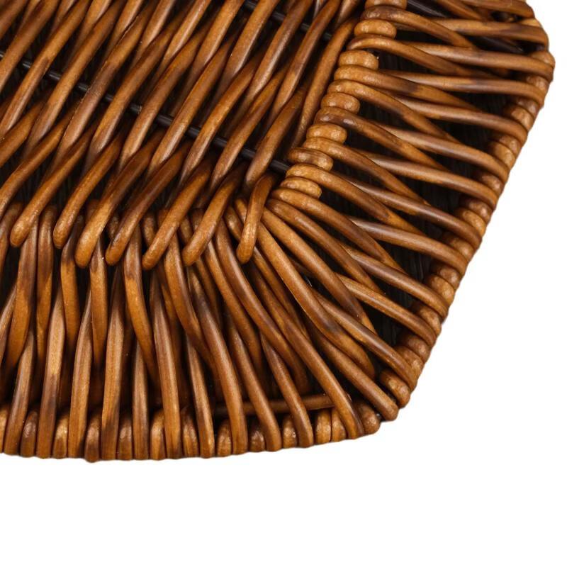 Handwoven Rattan Draining Basket