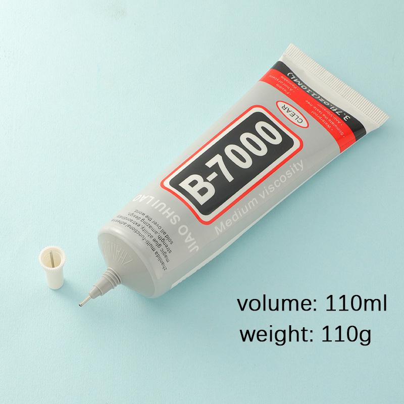 

Трансграничный B7000 Клей для инкрустации ювелирных изделий 110 мл - Идеально подходит для проектов «Сделай сам» и сверления ювелирных изделий