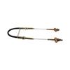 50/60/70/80/90/100cm Electric Tricycle Brake Cable with Leather Brake Wire Handbrake Cable Wire