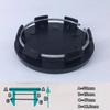 1 set 8 pezzi 9 pezzi Tappo coprimozzo ruota da 50 mm per Alfa Romeo 147 166 Coperchio cofano baule da 74 mm Emblema volante da 40 mm Brera Spider Giulietta