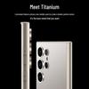 Samsung S24 Ultra Fashionable Skin-Feel Case: Electroplated Soft Edge, Ultra-Thin Protective Cover