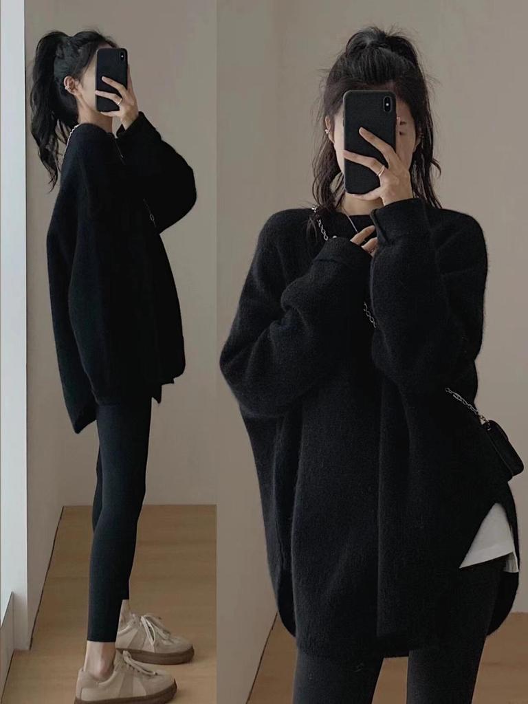 Umstandsmode Herbst 2024: Kleine Strickpullover-Oberteile für den Winter