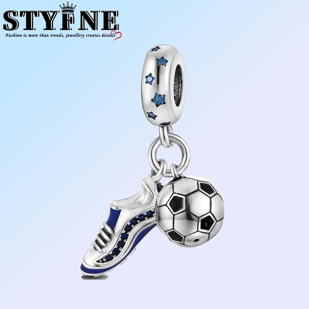 Exquisite Copper Ballet Dance Shoes High Top Canvas Shoe High Heels Charms Beads Fit Diy Bracelet Fine Birthday Jewelry Gift