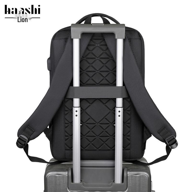 Unisex High-End Mode Wasserdichter Oxford Rucksack - Großes Fassungsvermögen für Laptop & Pendeln
