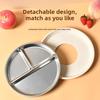 Divided Anti-slip and Heat-insulating Child Feeding Plate