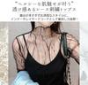 DAYCLOSET Sheer Blouse Shirt Long High White Women's Top, Sleeve, See-Through Lace, Neck, Lightweight, Spring, Summer, Autumn, Tops1942, M, Regular,