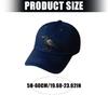 Crow Design Baseball Cap Gothic Adjustable Strap Baseball Hat for Music Festival and Theme Event Gathering Headwear