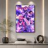 Kpop Demon Hunters Customize Your Name Diamond Painting Round Diamond Rhinestones Mosaic Diamond Embroidery Wall Paintings Rhinestones Gift Frameless