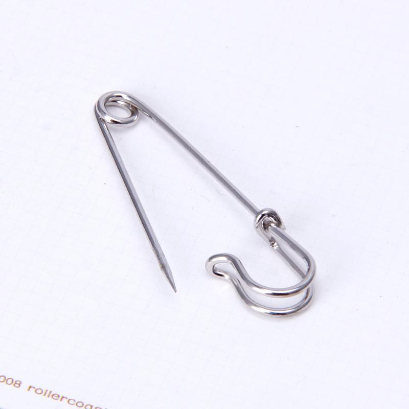 10 Pieces DIY Safety Pins Blanket Pins Spring Lock Pins for DIY Brooch Making