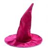 Tall Pointed Party Hat for Seasonal Costumes, Shapeable Outline and Tip with Soft Polyester Shell and Support Frame