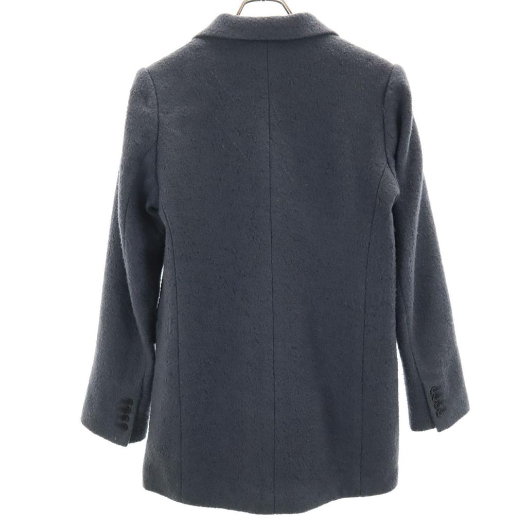AK+1 Wool Pile Double Jacket 36 Charcoal Gray BEAMS Beams Women Used