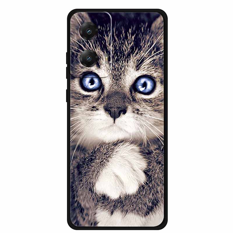 For Moto G85 5G Case TPU Animals Soft Silicone Back Cover Phone Cases For Motorola Moto E14 MotoG85 Wolf Protective Cool funda