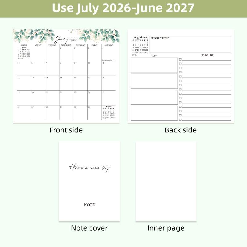 Creative Multifunctional Combination Desk Calendar Office Desktop Decoration Custom Calendar