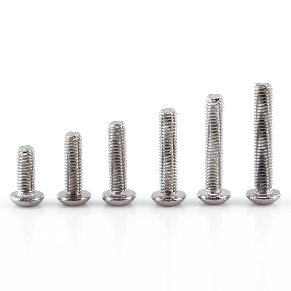 M3 304 Stainless Steel Hex Socket Screws   With Hex Nuts Washer Assortment(  Head)