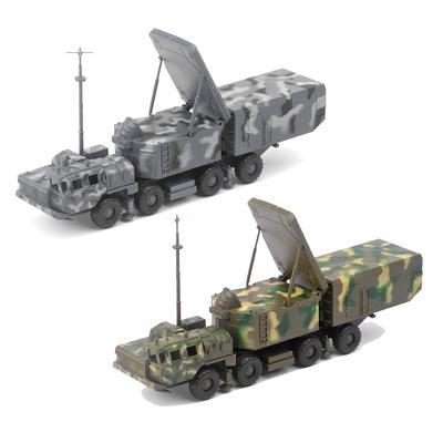 S300 Boden-Luft-Rakete Auto montiert 4D-Modell Simulation Militär Dekoration DIY montiert Spielzeug Junge Geschenk A36