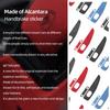 For Ford Mustang GT 2025- Made of Alcantara/Carbon Fiber Leather Handbrake Panel Trim Sticker Car Interior Tuning Accessories