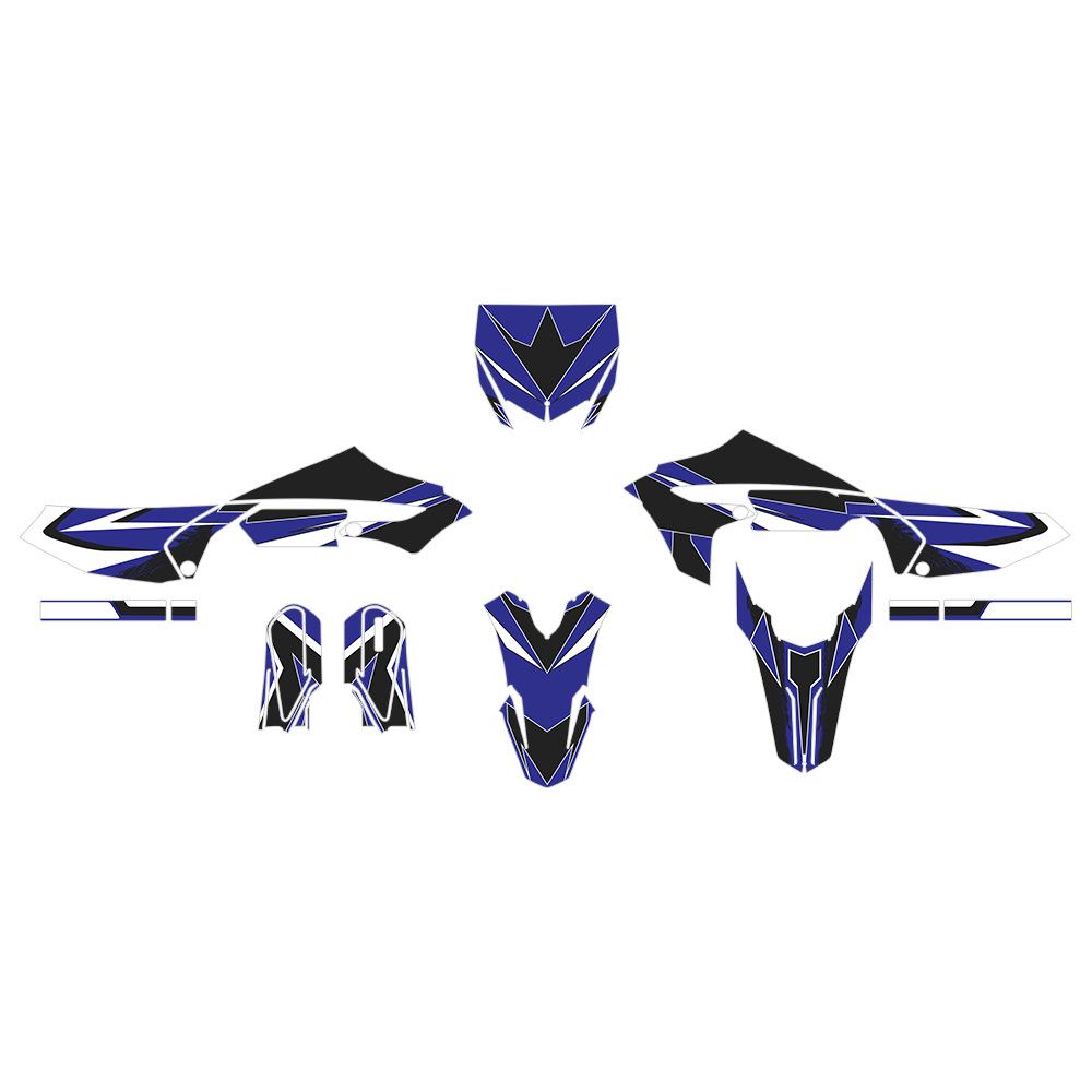 Yamaha YZ65 2018-2023 Off-Road Motorcycle Full Sticker Set