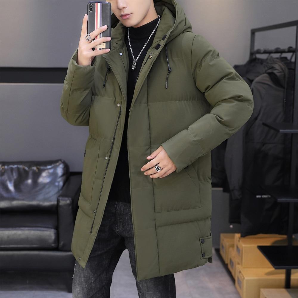 Herren Winterjacke Parka Mit Abnehmbarer Kapuze – Dick Gefüttert, Wasserabweisend, Größen M-3XL