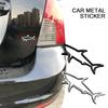 1Pcs 3D Metal Car Styling Sticker Hollow Fish Shark Emblem Badge Decals Automobiles Motorcycle Computer Fuel Cap Accessories