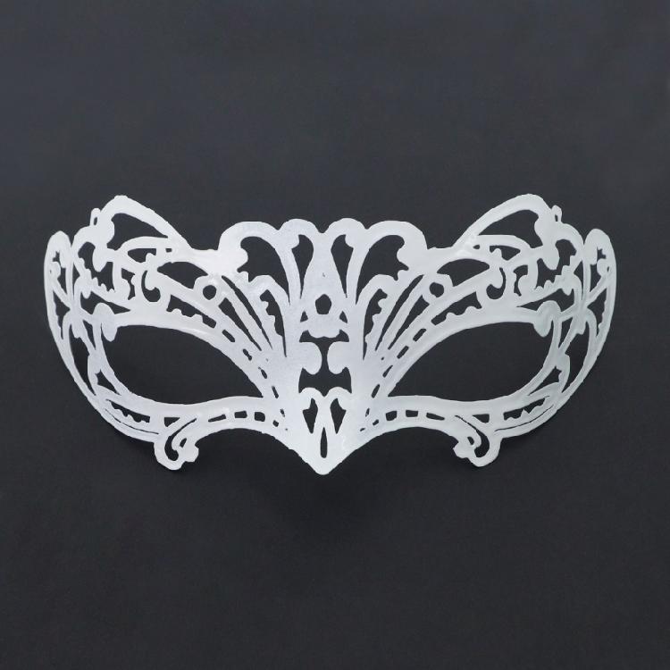 Maska Maskaradowa Maska Motyl Maska Imprezowa Biała Maska Maska na Halloween Maska Półtwarzowa Maska Karnawałowa na Studniówkę