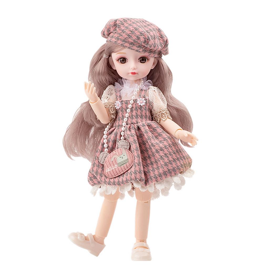 Cute 13 Mobile Joint 26cm BJD Bambola con Vestito \u0026 Scarpe Capelli Viola  acquista in modo economico — spedizione gratuita, recensioni reali con foto  — Joom