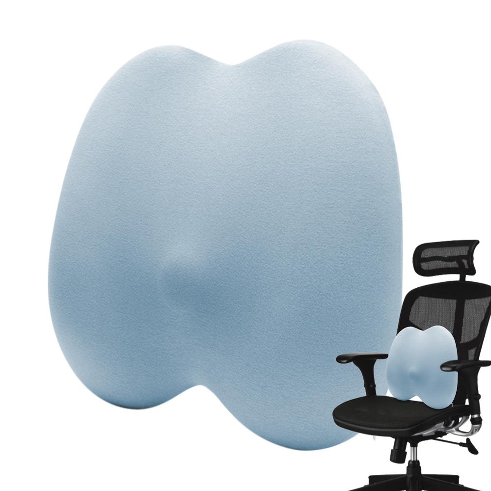 Back Rest For Car Breathable Workplace Chair Back Support Pillow Car Seat Waist Protection Support Ergonomic Soft Foam Cushion