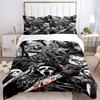 3pcs Horror Characters Duvet Cover Set, 1 Duvet Cover + 2 Pillowcases (No Insert), High-Definition Print, Home & Dorm Set Yy251208048