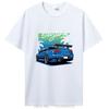 Initial D Skyline R34 T-shirt Unisex Cotton Short Sleve T Shirt Japanese Harajuku Fashion Car Tshirt Oversize Unisex Clothing