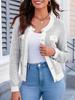 Long Sleeve Color Block Sweater C 75111