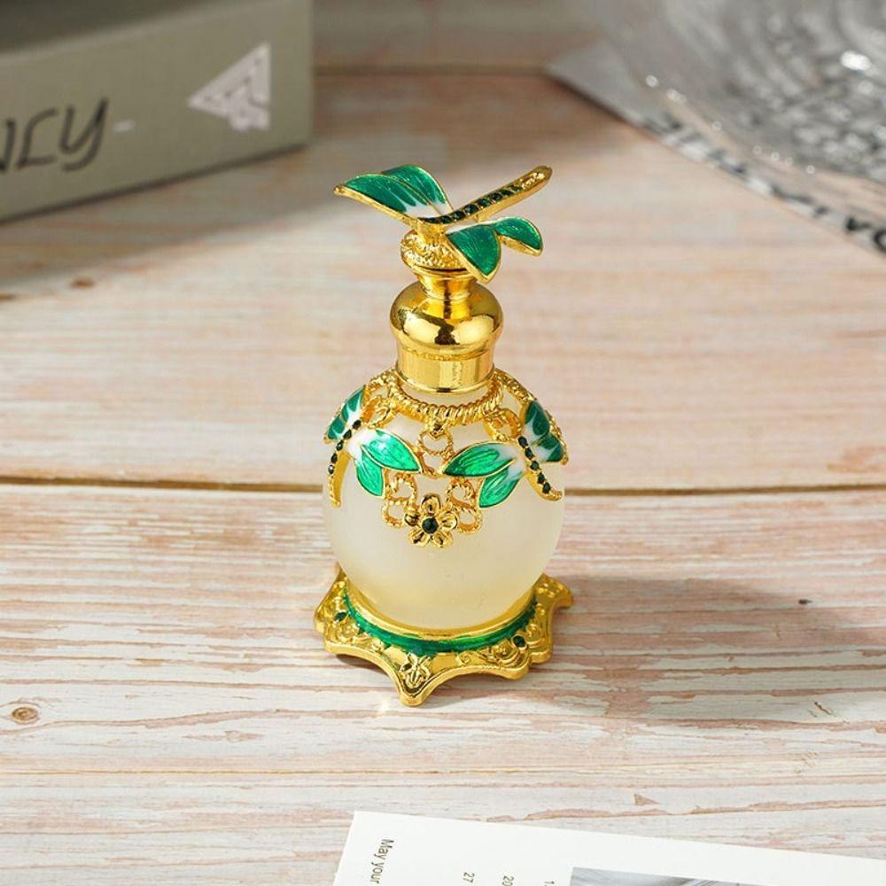 Luxury Essential Oil Dropper Bottle 15ML/25ML Empty Perfume Bottle Perfume Dispenser  Handicraft