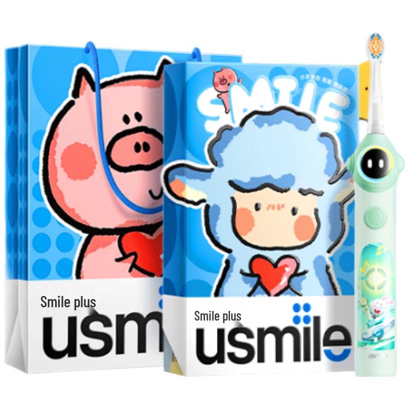 usmile Q20 Детская умная электрическая зубная щетка вилка CN (адаптер в комплекте)