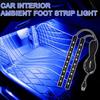 Luce Neon per Auto Luce per Piedi LED Decorazione Interna Retroilluminazione Accendisigari Lampada Atmosfera USB Accessori Veicolo